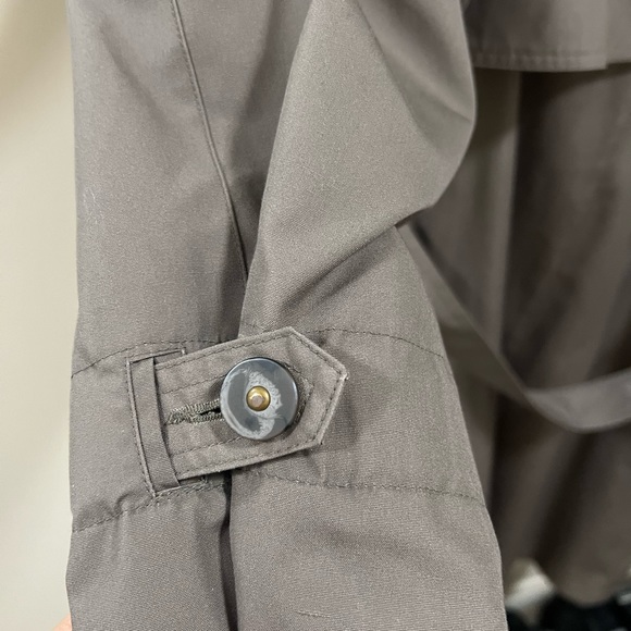 Vintage trench coat, brownish grey - Picture 4 of 6